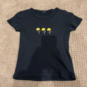 Brandy Melville Baby Tee. One size John Galt.